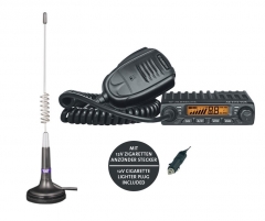 Set 12614S1 Albrecht AE 6110 VOX mit Stecker und Magnetantenne Minimag X